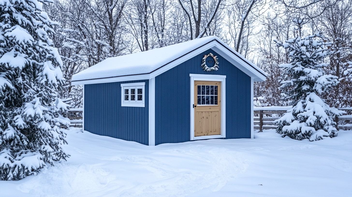 Exemple cabanon en hivers 1