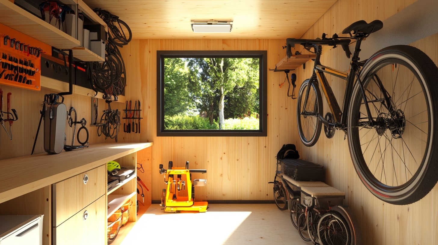 exemple d'intérieur de cabanon